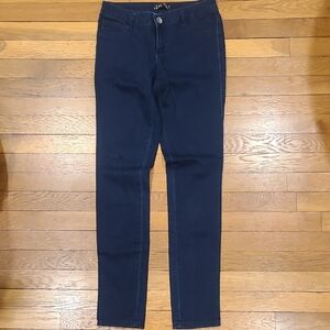 LEI Women's Dark Wash Skinny Jegging